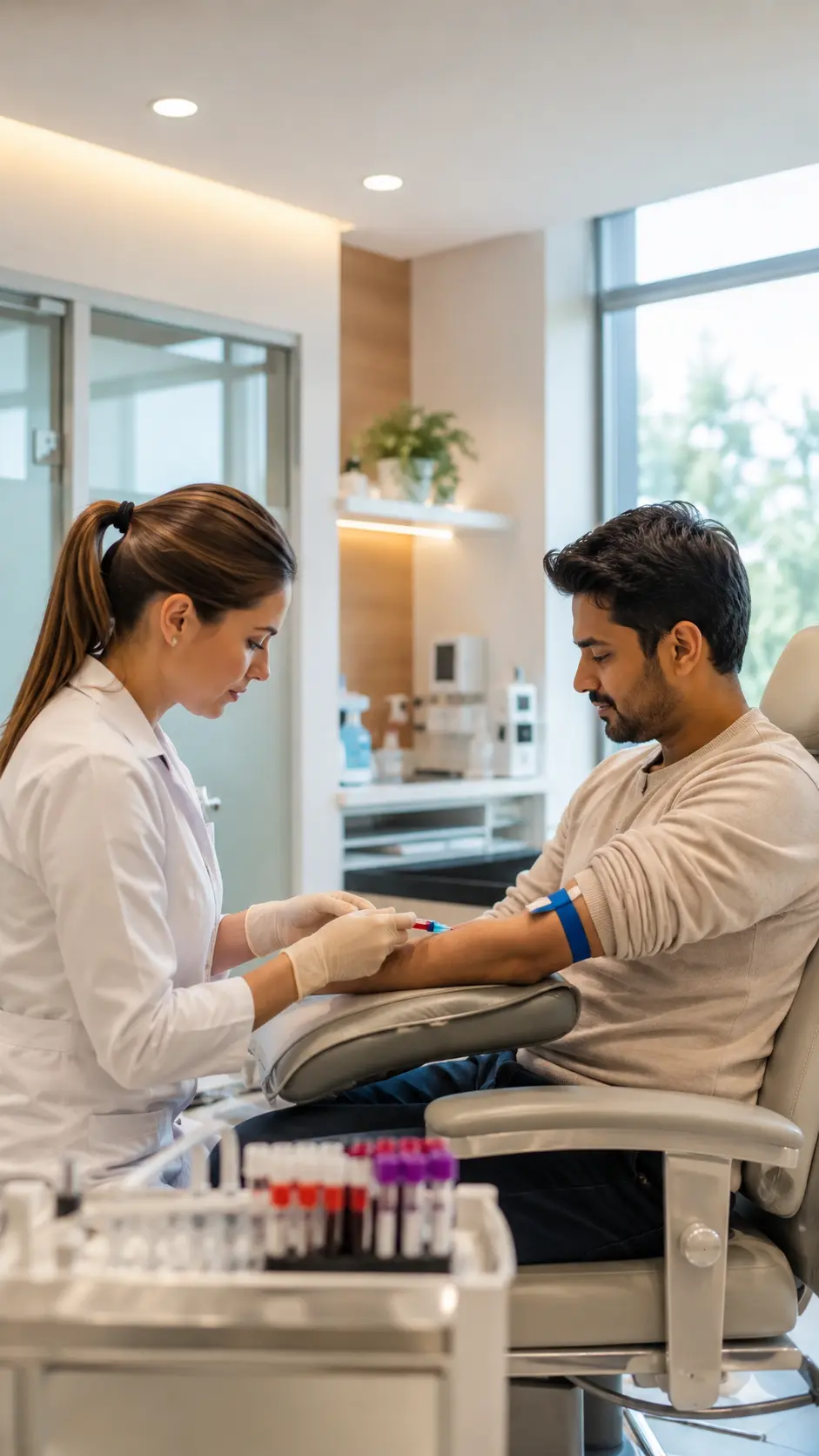 Vérvétel és labordiagnosztika